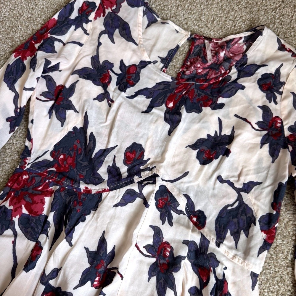 Free People Maxi Floral Dress Size Medium - Picture 11 of 12